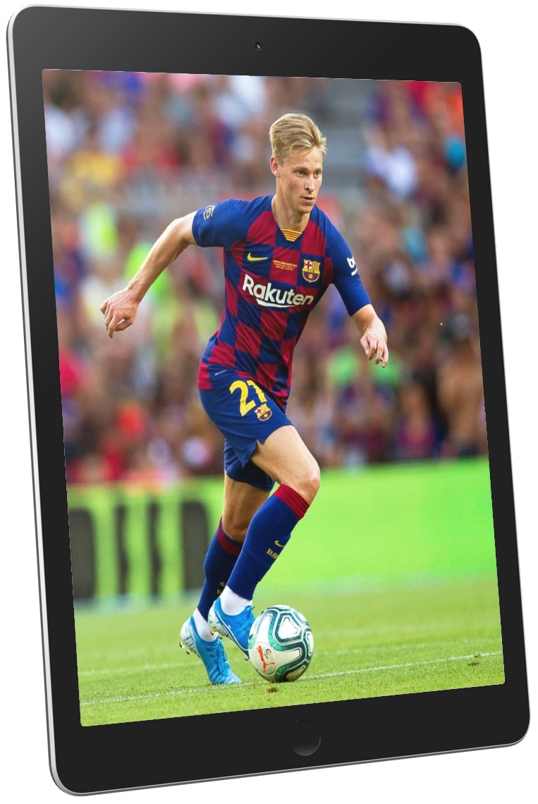 Frenkie de Jong in app