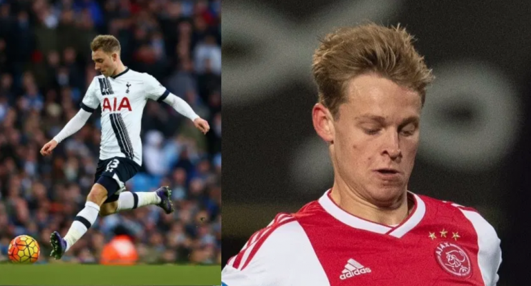 Analyse Spelstijlen Frenkie de Jong en Christian Eriksen.
